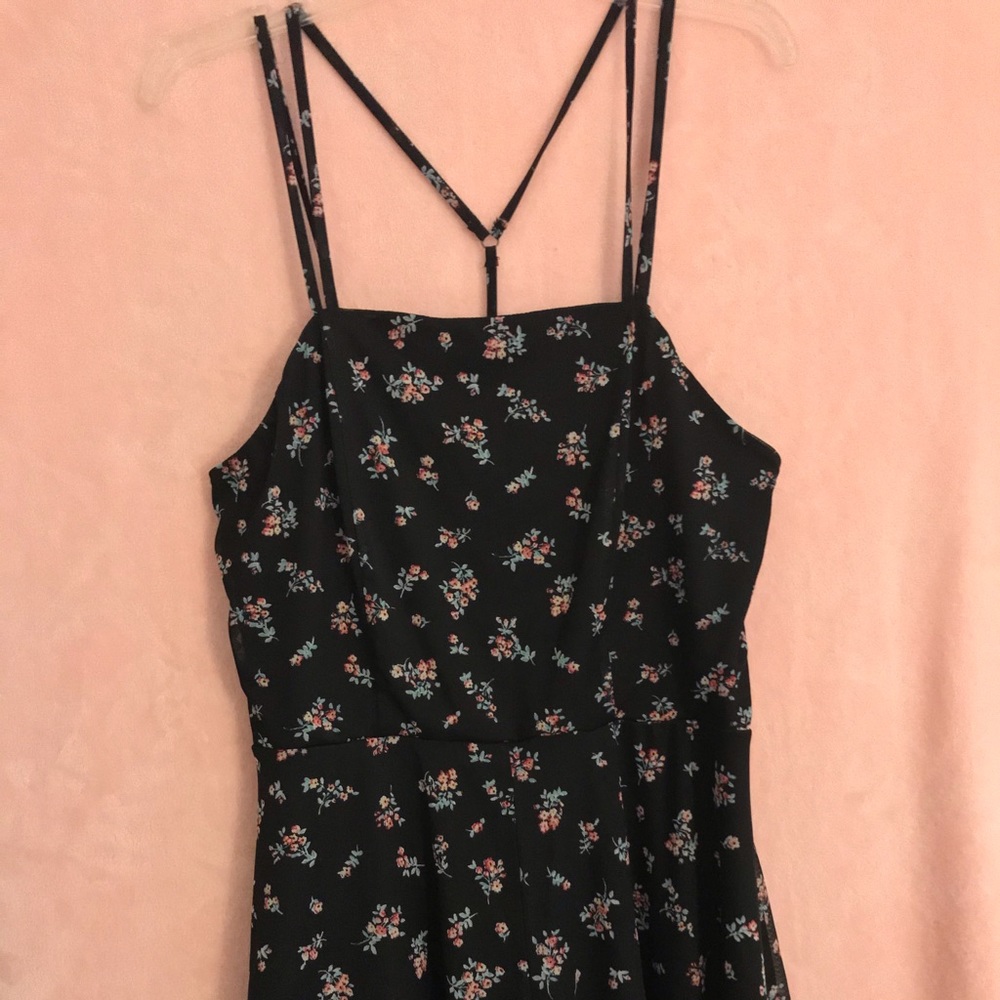 Xhileration short floral romper